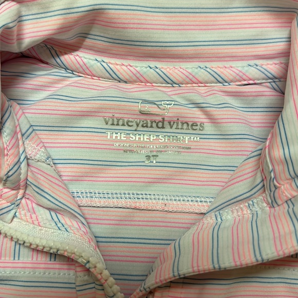 Vineyard Vines Girls 3T The Shep Shirt, like new - Picture 3 of 3